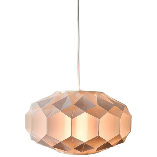 Vintage Facett Hanglamp Van Lars Schioler Voor Hoyrup 1974 1