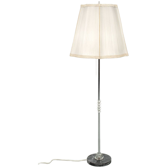 60’s Vloerlamp Met Marmeren Voet 1