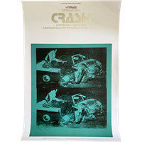 Andy Warhol (1928-1987), Green Disaster , 1963, Orginal Exibition Museum Poster, New York