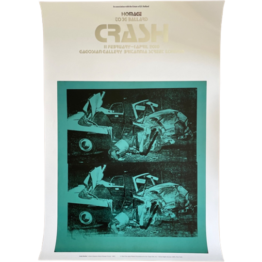 Andy Warhol (1928-1987), Green Disaster , 1963, Orginal Exibition Museum Poster, New York 1