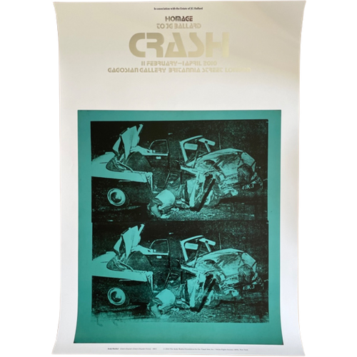 Andy Warhol (1928-1987), Green Disaster , 1963, Orginal Exibition Museum Poster, New York