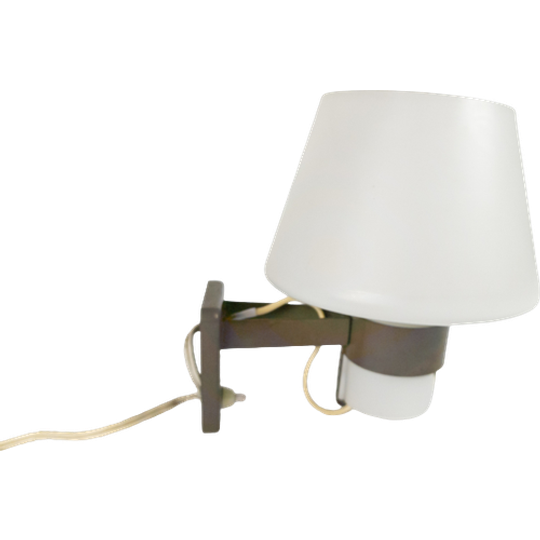 Philips - Made In Holland - Designer Louis Kalff - Model Nx 34e - Wandlamp - Satijnglas - 60's 1