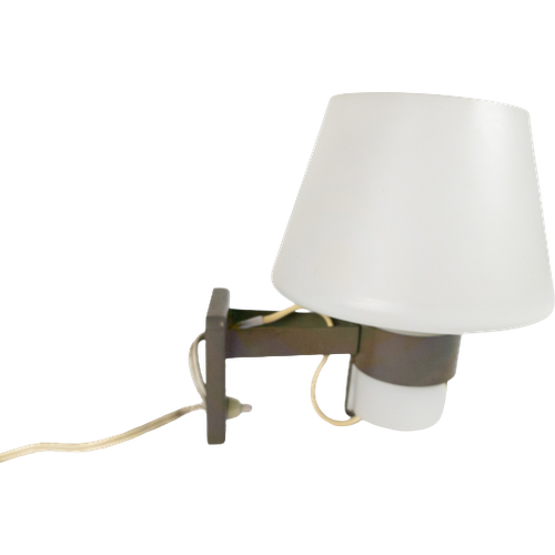 Philips - Made In Holland - Designer Louis Kalff - Model Nx 34E - Wandlamp - Satijnglas - 60'S