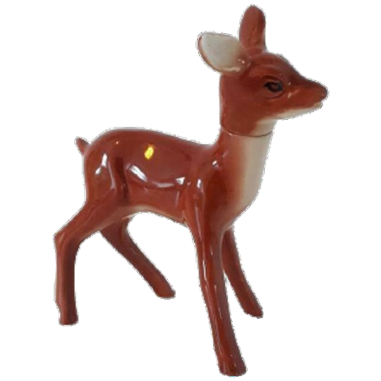 Vintage Hertje Beeld Beeldje Drankfles Retro Bambi Hert 1