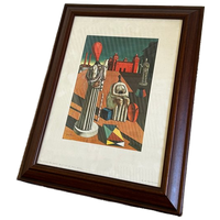 Kunstprint Giorgio De Chirico Verontrustende Muzen