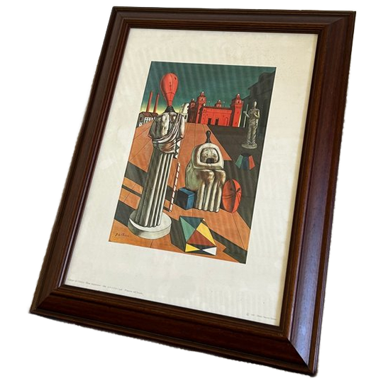 Kunstprint Giorgio De Chirico Verontrustende Muzen 1