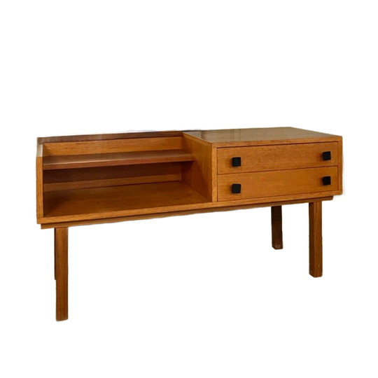 Vintage Kaptafel Met Spiegel. Sixties. Scandinavisch Design 1