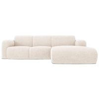 Windsor & Co Lola Hoekbank Rechts Chenille Beige |€1499, Nu