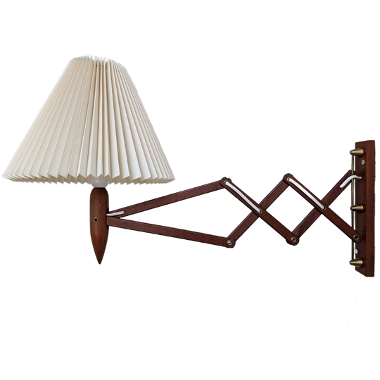 Vintage Schaarlamp, Deens Design, Jaren 60 1