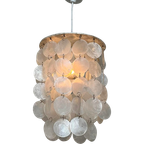 Capiz Schelpen Lamp Hanglamp Parelmoer Opaline Schelp thumbnail 1