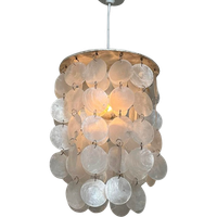 Capiz Schelpen Lamp Hanglamp Parelmoer Opaline Schelp