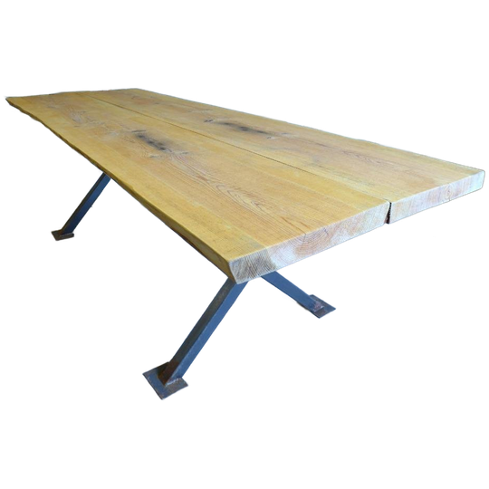Prachtige Grote Boomstam Eettafel 260 Cm 1