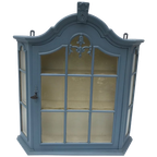 Vitrinekast In Blauw thumbnail 1