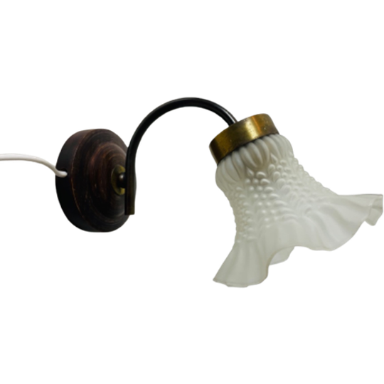Antiek Messing Tulp Lampje 1