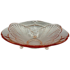Fruitschaal Rosaline Persglas 50's thumbnail 1