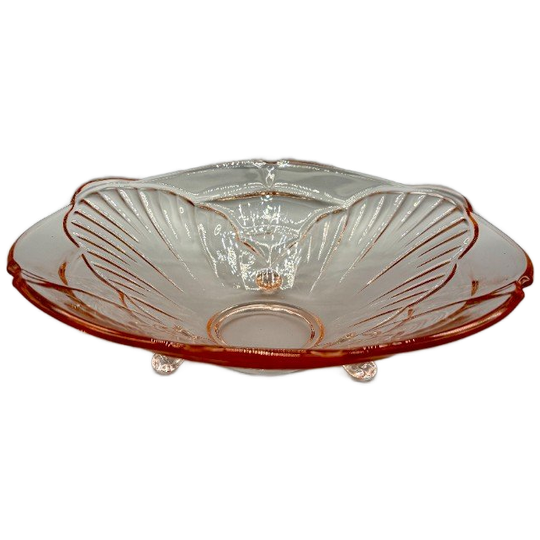 Fruitschaal Rosaline Persglas 50's 1