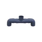 Grote Blauwe Keramieken Vaas Pvc DOK thumbnail 1