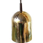 Vrieland Vintage Goudkleurige Lamp Dutch Design Jaren '80 thumbnail 1