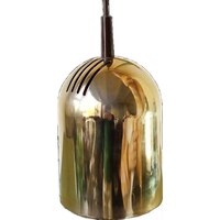 Vrieland Vintage Goudkleurige Lamp Dutch Design Jaren '80