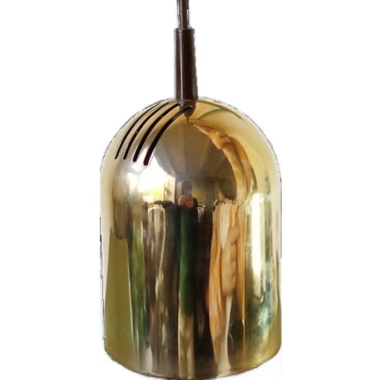 Vrieland Vintage Goudkleurige Lamp Dutch Design Jaren '80 1