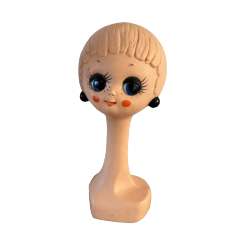 Vintage Twiggy Head