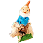60's Vintage Tuinkabouter Rubberen Kabouter Vintage Dwerg thumbnail 1