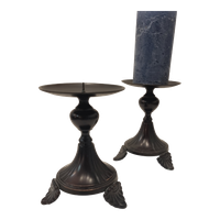 Set Kandelaars Zwart 17cm