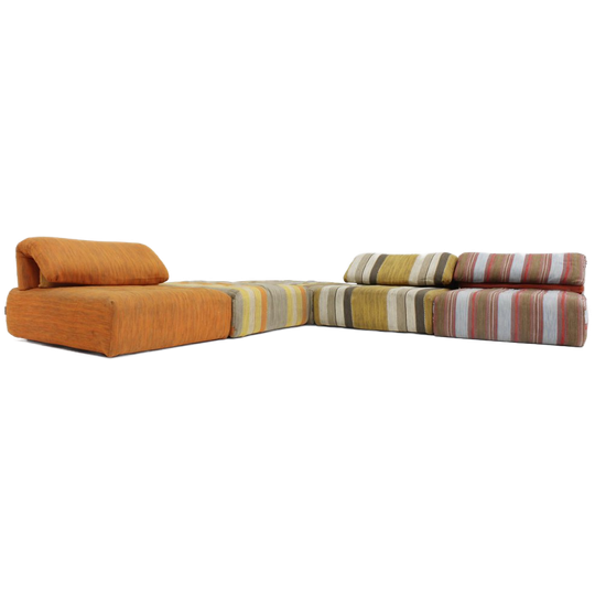 Roche Bobois Voyage Immobile Modulaire Lounge Bank Xl, Set Van 5 1