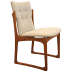 Set 4 Vamdrup Vintage Stoelen Deens Reupholstered thumbnail 1