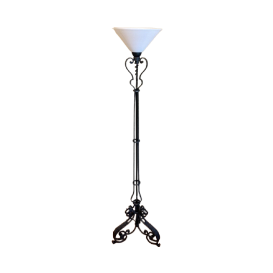 Vloerlamp Schemerlamp Staande Lamp Vintage Jaren 40 Frans 1