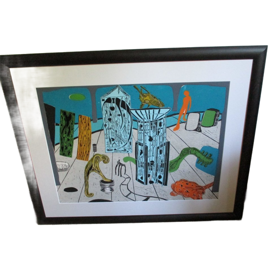 Lianne De Lepper Lino Fragmentatiereis Ii 1996 Vintage 1