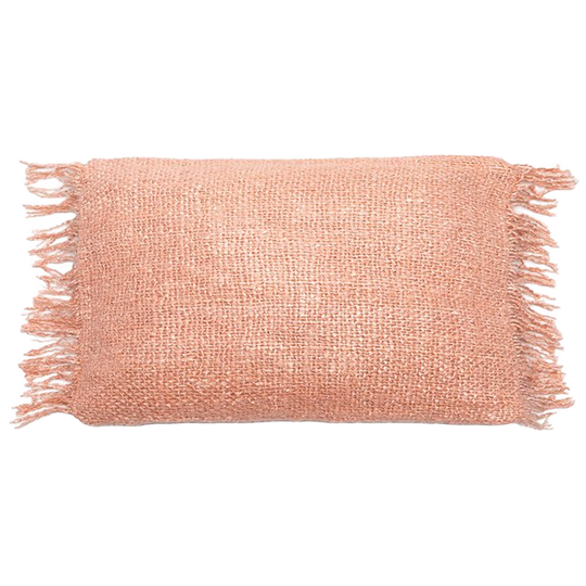 Bazar Bizar | De Oh My Gee Kussenhoes - Zalm Roze - 30x50 1