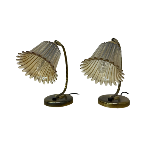 Set Of 2 Table Lamps Art Deco, 1950S