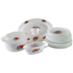 Arcopal Klaprozen Servies thumbnail 1