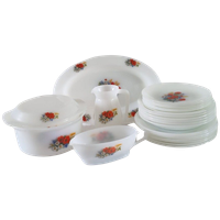 Arcopal Klaprozen Servies