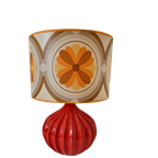 Retro Schemerlamp Oranje Jaren 70 Stijl Lamp Retro Lamp thumbnail 1