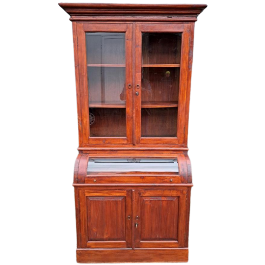 Mahoniehouten Vitrinekast, Servieskast, Buffetkast 1