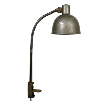 Industriële Vintage Mid Century Buiglamp, Bureaulamp, Lamp