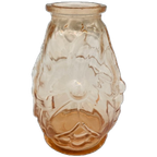 Vintage Vaasje Persglas Peach thumbnail 1