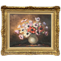 Clémence Biron. Stilleven Met Bloemen.