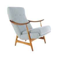 Vintage Fauteuil 'lonneker' Stoel New Upholstery