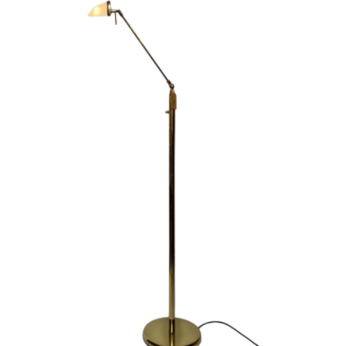 Art Deco Stijl Vloerlamp 80’S Vintage Luxe Leeslamp