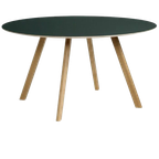 HAY Copenhague Cph25 Water-based Gelakt Eiken Onderstel Tafel thumbnail 1