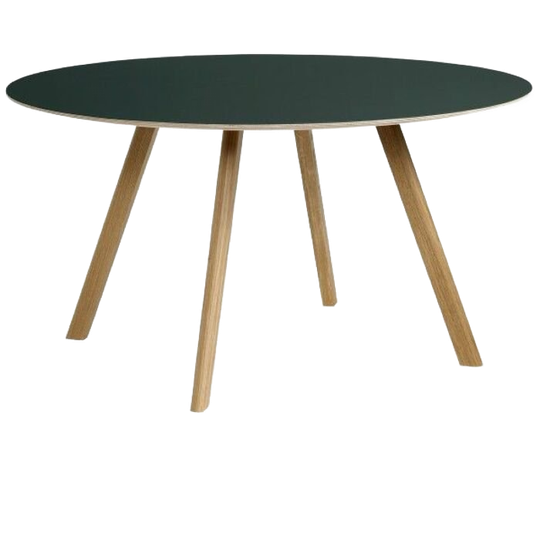 HAY Copenhague Cph25 Water-based Gelakt Eiken Onderstel Tafel 1