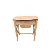Tafeltje / Bijzettafel / Keukenkastje Met 2 Laden