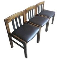 Vintage Brutalist Eetkamerstoelen