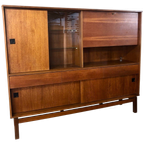 Vintage Highboard, Wandkast, Buffetkast, Barkast thumbnail 1