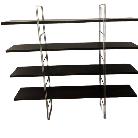 Vintage IKEA Enetri Wandkast Niels Gammelgaard Zwart/grijs 1