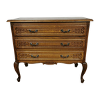 Vintage Queen Ann Ladekastje, Commode Dressoir Ladekast Badkamermeubel 101 thumbnail 1