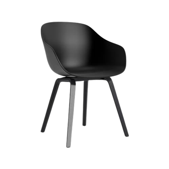 HAY About A Chair Aac222 Stoel - Black Oak - Black - Tweedekans 1